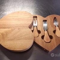 Tagliere in legno a forma di cuore - IN SCONTO