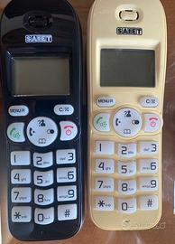 Telefono cordless con portatile addizionale