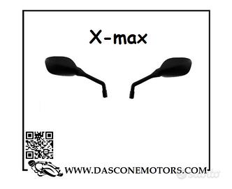2 Specchietti retrovisori Yamaha Xmax 125 250 400c