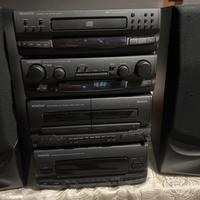 Stereo compatto Hi-Fi Kenwood + casse