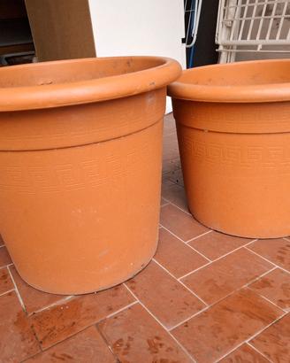 vasi per fiori in plastica diametro 33 cm