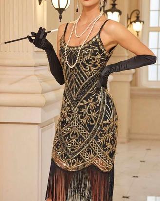Costume carnevale anni 20 tg.s nuovo ,zona Eur