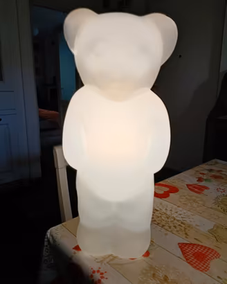 Lampada Orso 45 cm anni '90 vintage
