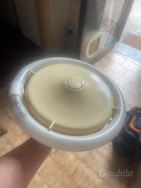 LAMPADA NEON E PORTALAMPADA e27 CON STARTER