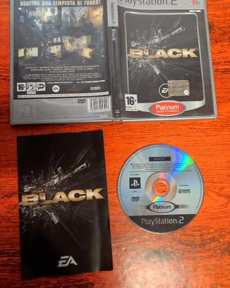 Black PS2 Platinum