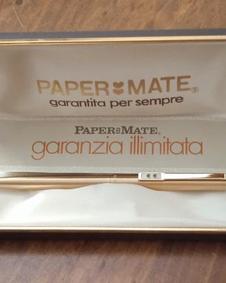 Penna Paper Mate Gold Executive Vintage Anni '80 