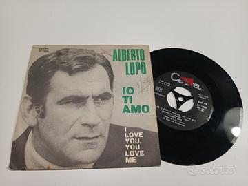 45 giri Alberto Lupo