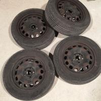 CERCHI 16'' TOURAN+COPRICERCHI WOLKSWAGEN+GOMME
