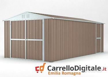 Box garage auto in Acciaio 327x611 19mq tortora