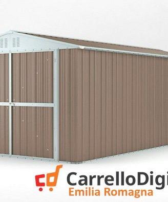 Box garage auto in Acciaio 327x611 19mq tortora