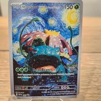 Carta Pokemon Venosaur Notte Stellata custom card