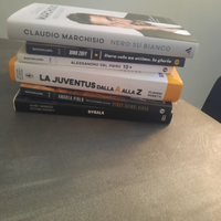 Lotto 6 libri calcio Juventus nuovi