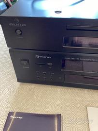AUNA HiFi Elegance Tower lettore cd +amplificatore