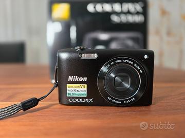 Nikon coolpix s3300 nera