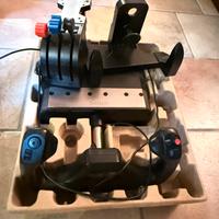 Saitek Pro G Flight cloche throttle pedali