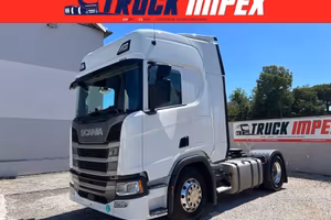 Scania R 450 Highline, anno 2022, impianto ribalta