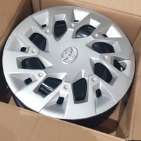 4 cerchioni ferro con copricerchi per Toyota Aygo