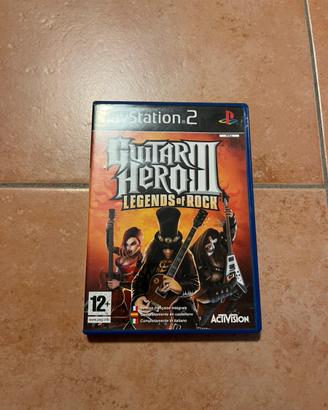 Guitar Hero 3 Legend of rock - Play Station 2