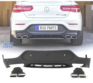 DIFUSORE MERCEDES GLC X253 COUPE 15-18 LOOK AMG GL