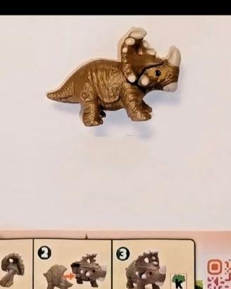 RARO!NATOONS DINOSAURI Sinoceratops KINDER NUOVO