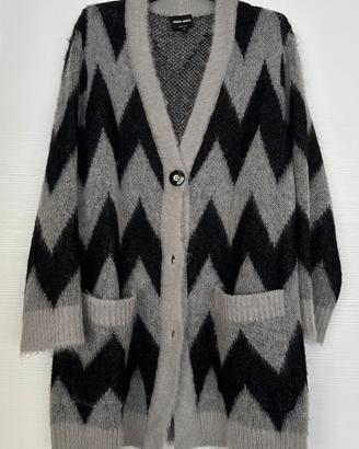 Maxi cardigan mohair
