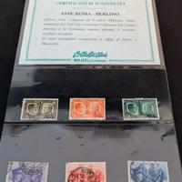 lotto francobolli ,serie completa 