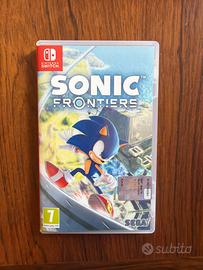Videogioco sonic frontiers per nintendo switch