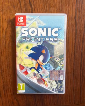 Videogioco sonic frontiers per nintendo switch