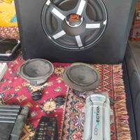 impianto stereo alpain  