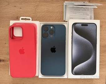 iPhone 15 Pro Max blu 256 Gb come nuovo
