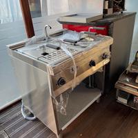 Cuocipasta 2 vasche ele prof 70