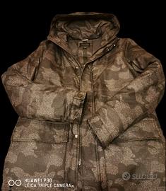 parka Antony Morato nuovo nero camo tg. media