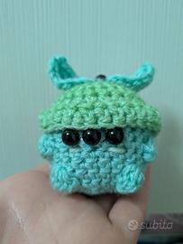 Amigurumi mostro fatto a mano – peluche kawaii