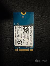 SSD WD M.2 PCIe 512gb