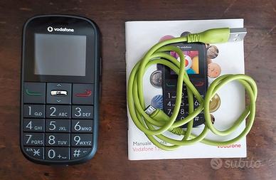 Vodafone 155 Cellulare Grigio/Nero per anziani