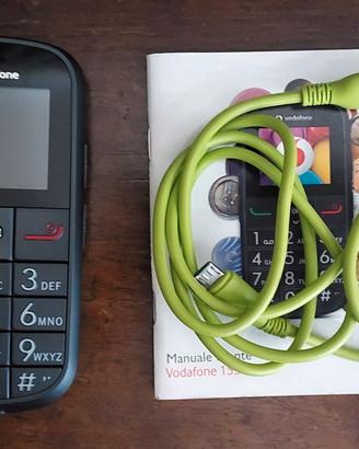 Vodafone 155 Cellulare Grigio/Nero per anziani