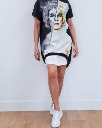 Abito Christopher Makos per Andy Warhol Tg S nuovo