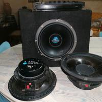 woofer   subwoofer  box   amplificatore 