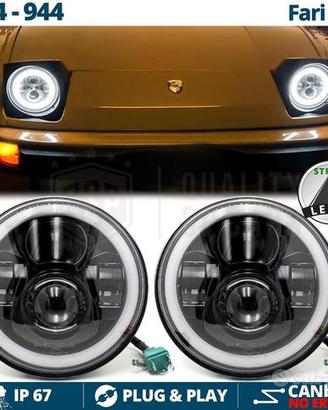 Coppia Fari LED per Porsche 924 944 ANGEL EYES