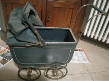 carrozzina bambola anni 30