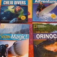 4 libretti inglese +dvd national geographic
