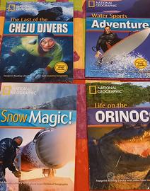4 libretti inglese +dvd national geographic