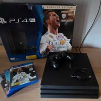 Playstation 4 Pro 1tb bundle fifa 18 +2 giochi