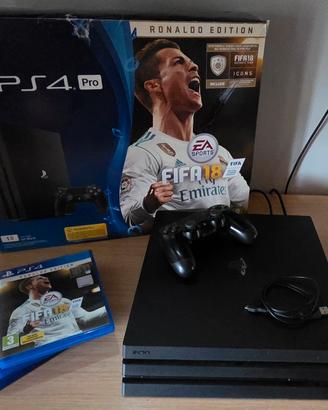 Playstation 4 Pro 1tb bundle fifa 18 +2 giochi