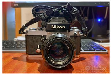 KIT NIKON F2 con photomic e obiettivo 50mm f/1,4