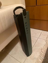 Batteria bici elops b’twin e 2 cavi di ricarica