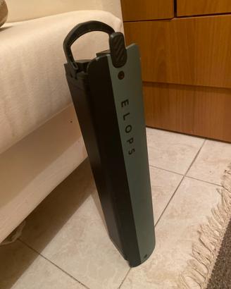 Batteria bici elops b’twin e 2 cavi di ricarica