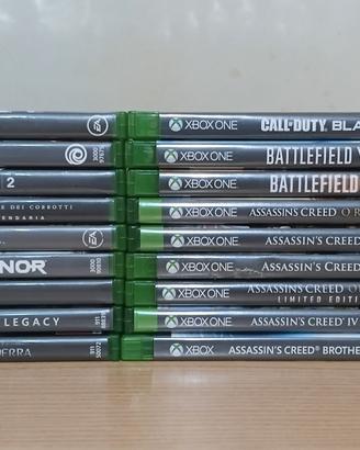 Lotto giochi Xbox One / Xbox Series X 10€ l'uno 
