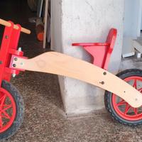 bici di legno bambino