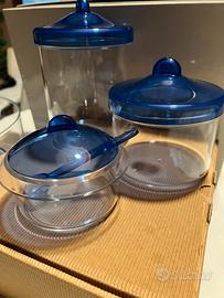 Set GUZZINI contenitori plastica NUOVO